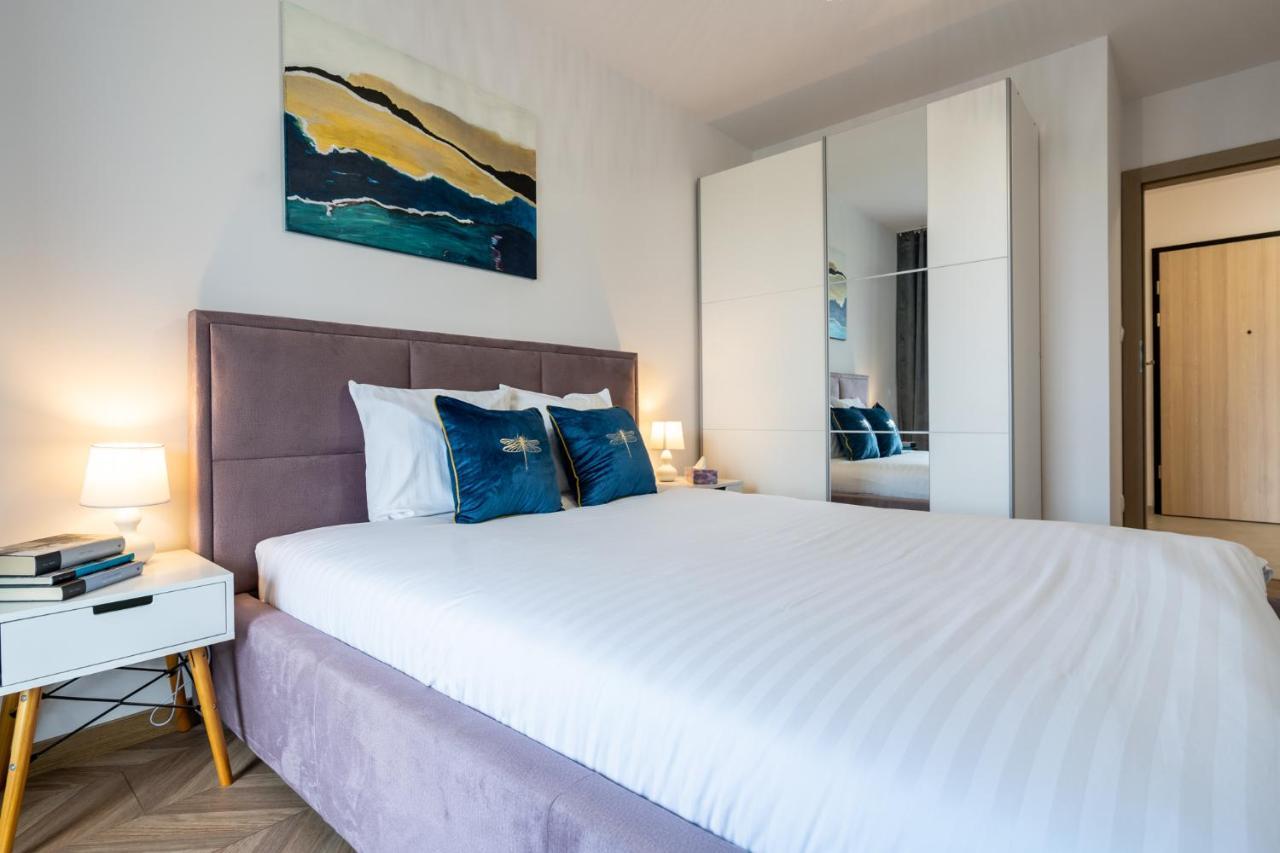 Lotte Apartment - Parking Podziemny, Osiedle Strzezone Gliwice Bagian luar foto
