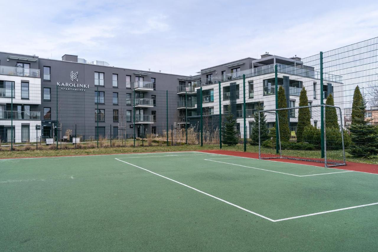 Lotte Apartment - Parking Podziemny, Osiedle Strzezone Gliwice Bagian luar foto